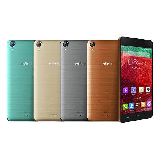 Infinix Hote Note colors