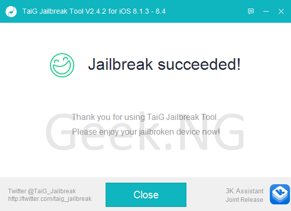 taig jailbreak ios 9.3 untethered tool