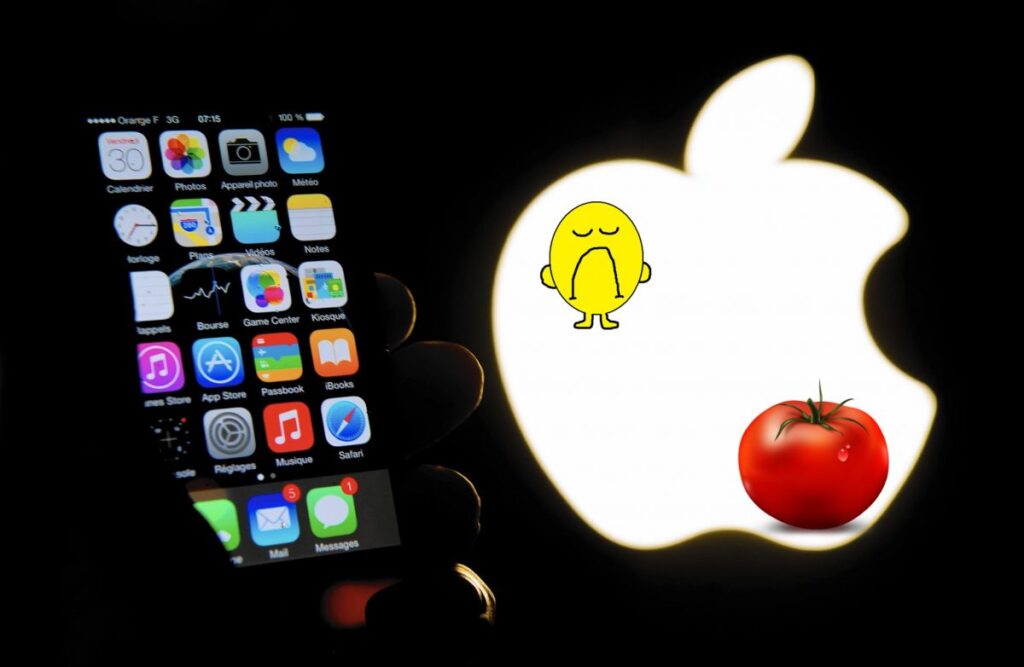 apple lose sales tomato
