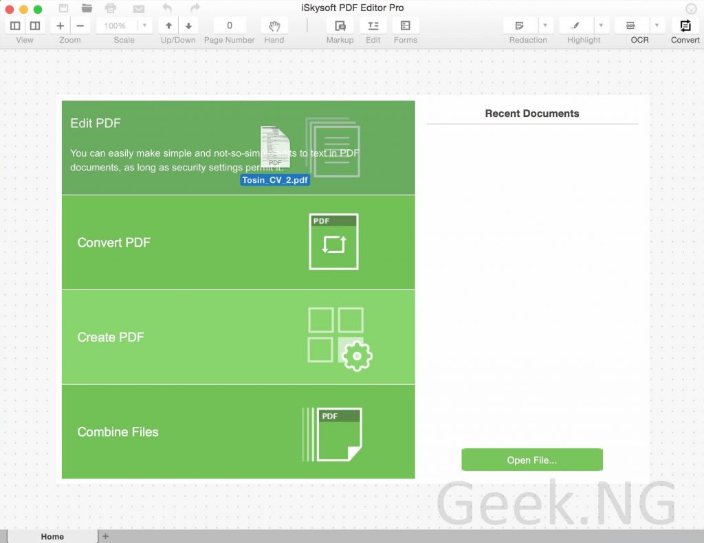 review of iskysoft pdf editor 6 professional for mac