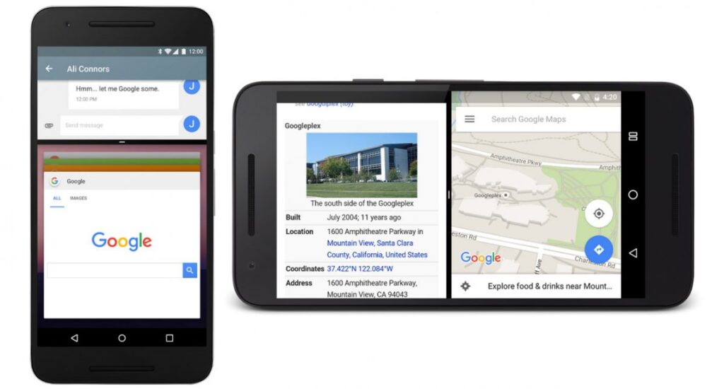 split screen android