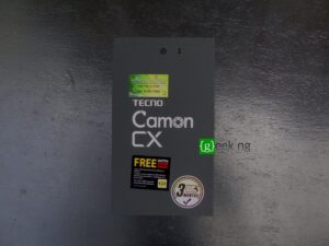 Tecno Camon CX - box