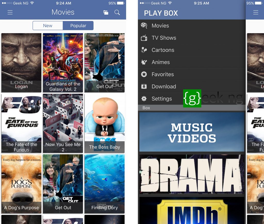 playbox movie app iphone