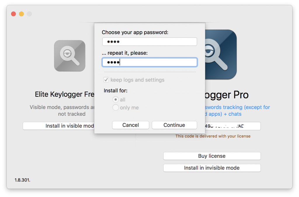 keylogger app for mac