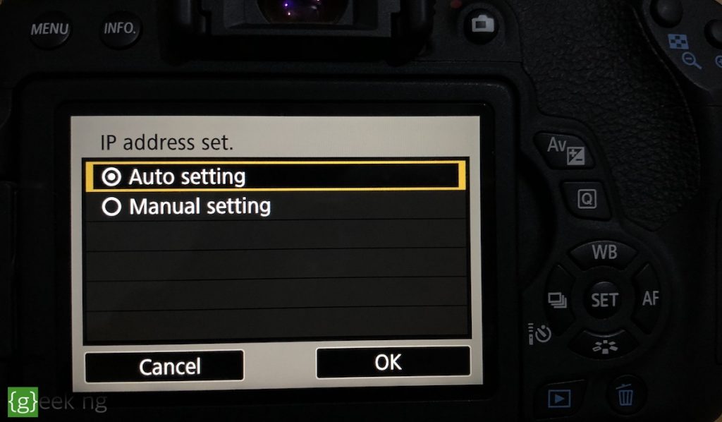 canon t6i wifi to computer